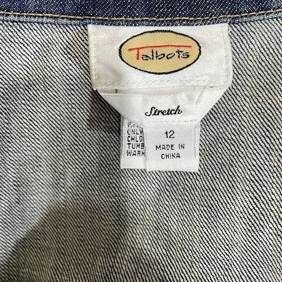 Talbots Women's  Denim Jacket - Picture 8 of 11